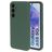 Mobiparts Samsung Galaxy A55 Silicone Coque arrière - Forest Green