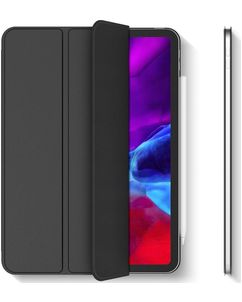 Mobigear Tri-Fold Magnet Coque iPad Pro 12.9 Pouces (2018) Etui - Noir