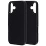 Mobiparts Classic Coque iPhone 16 Coque arrière en TPU Souple - Noir