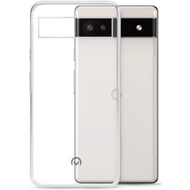 Mobilize Gelly Coque Transparente Google Pixel 6a Coque arrière en TPU Souple - Transparent