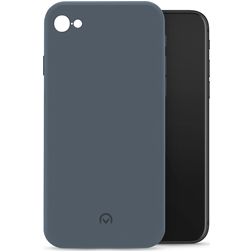Mobilize Rubber Gelly Coque iPhone 8 Coque arrière en TPU Souple - Matt Blue