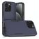 Mobigear Heavy Armor iPhone 16 Pro Max Plastique rigide Coque arrière Antichoc - Bleu foncé
