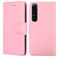 Mobigear Wallet Housse Sony Xperia 1 IV Etui Porte-Monnaie - Rose