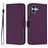 Mobigear Urban Wallet Housse iPhone 16 Plus Etui Porte-Monnaie - Violet