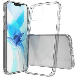 Mobigear Crystal Coque Transparente iPhone 12 Coque arrière Rigide - Transparent