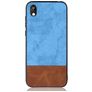 Mobigear Two Tone Coque Huawei Y5 (2019) Coque arrière Rigide - Marron / Bleu