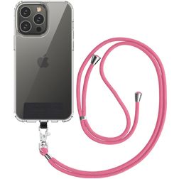 Mobigear Lanyard - Cordon de téléphone universel ajustable - Rose