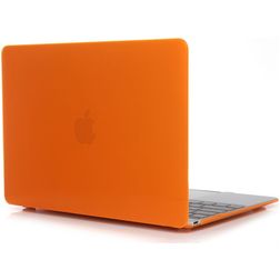 Mobigear Glossy MacBook 12 pouces (2015-2017) Coque rigide pour MacBook - Orange - Modèle A1534