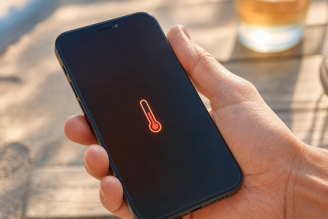 Smartphone en surchauffe ? Nos conseils en cas de chaleur