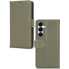 Mobilize Premium Gelly Housse Samsung Galaxy S25 Etui Porte-Monnaie - Vert