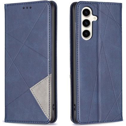 Mobigear Rhombus Slim Housse Samsung Galaxy S24 FE Etui - Bleu