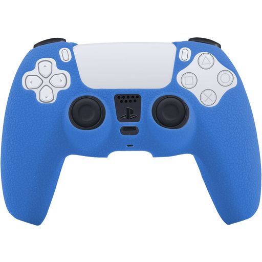 Mobigear Classic Coque Playstation 5 controller Thin Coque en Silicone Souple - Bleu