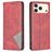 Mobigear Rhombus Slim Housse iPhone 17 Pro Max Etui - Rouge