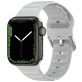 Mobigear Bumpy Bracelet Silicone Apple Watch Fermeture boucle ardillon - 42/41/40/38 mm - Gris