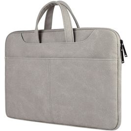 Mobigear Sand Sacoche Ordinateur portable 15 - 16 Pouces Sacoche ordinateur + Poignée - Gris