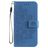 Mobigear Flowers Housse OPPO A54 5G Etui Porte-Monnaie - Bleu