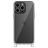 Mobigear Bungy iPhone 15 Pro Max Plastique rigide Coque arrière - Argent