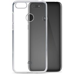 Mobilize Gelly Coque Transparente Motorola Moto E6 Play Coque arrière en TPU Souple - Transparent