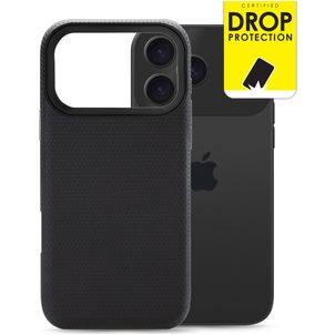 My Style Tough Coque iPhone 17 Pro Max Coque arrière Rigide Anti-Chocs - Noir