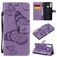Mobigear Butterfly Housse Huawei Y6p Etui Porte-Monnaie - Violet