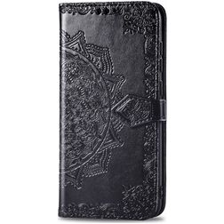 Mobigear Mandala Housse HONOR 9X Lite Etui Porte-Monnaie - Noir