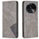Mobigear Rhombus Slim Housse OPPO Find X6 Etui - Gris
