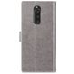 Mobigear Clover Housse Sony Xperia 1 Etui Porte-Monnaie - Gris