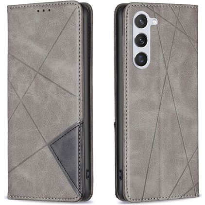 Mobigear Rhombus Slim Samsung Galaxy S25 Étui - Gris