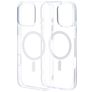 Mobiparts Hardcover Coque Transparente iPhone 16 Pro Max MagSafe Coque arrière Rigide - Transparent