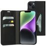 Mobiparts Classic Wallet Housse iPhone 14 Plus Etui Porte-Monnaie - Noir