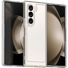 Mobigear Crystal Coque Transparente Samsung Galaxy Z Fold 6 Coque arrière Rigide - Transparent