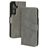 Mobiparts Classic Wallet Samsung Galaxy S25 MagSafe Étui - Granite Grey