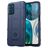 Mobigear Rugged Shield Coque Motorola Moto G42 Coque arrière en TPU Souple Anti-Chocs - Bleu
