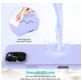 Mobigear Rubber Touch Coque iPhone 16 Pro Max Coque arrière en Silicone - Violet