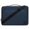 Gaston Luga Däsh Cushioned Briefcase Sacoche Ordinateur portable 16 Pouces Sacoche ordinateur + Poignée - Dark Blue