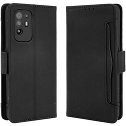 Mobigear Slide Wallet Housse OPPO A94 5G Etui Porte-Monnaie - Noir