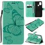 Mobigear Butterfly Housse Samsung Galaxy A21s Etui Porte-Monnaie - Turquoise