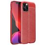 Mobigear Luxury Coque iPhone 12 Pro Max Coque arrière en TPU Souple - Rouge