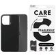 CARE by PanzerGlass Fashionable Coque iPhone 15 Pro Max Coque arrière en Silicone - Noir