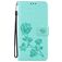 Mobigear Roses Housse HONOR 50 Lite Etui Porte-Monnaie - Vert