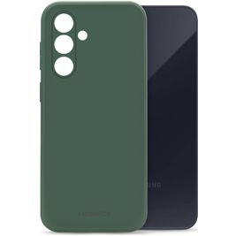 Mobilize Rubber Gelly Coque Samsung Galaxy A35 Coque arrière en TPU Souple - Matt Green