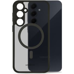 Mobilize Hybrid Samsung Galaxy A35 MagSafe Plastique rigide Coque arrière Antichoc - Noir