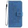 Mobigear Flowers Housse OPPO A54 5G Etui Porte-Monnaie - Bleu