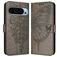 Mobigear Butterfly Housse Google Pixel 9 Pro XL Etui Porte-Monnaie - Gris