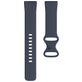 Mobigear Sport Dual Bracelet Silicone Fitbit Versa 3 Fermeture à clou et passant - Bleu
