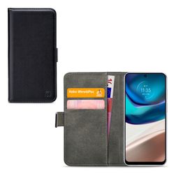 Mobilize Classic Gelly Wallet Housse Motorola Moto G42 Etui Porte-Monnaie - Noir