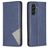 Mobigear Rhombus Slim Housse Samsung Galaxy A35 Etui - Bleu