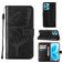 Mobigear Butterfly Housse Realme 9 Pro Plus Etui Porte-Monnaie - Noir