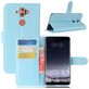 Mobigear Classic Housse Nokia 8 Sirocco Etui Porte-Monnaie - Bleu