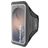 Mobiparts Comfort Fit Brassard Téléphone Samsung Galaxy S26 Brassard Coque de Sport en Neoprène - Noir